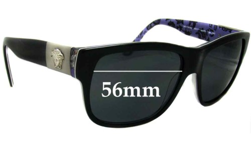 Sunglass Fix Replacement Lenses for Versace VE 4192 - 56mm Wide 