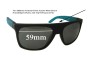 Sunglass Fix Replacement Lenses for Arnette (Very Rare Flat Top) Witch Doctor AN4177  - 59mm Wide 