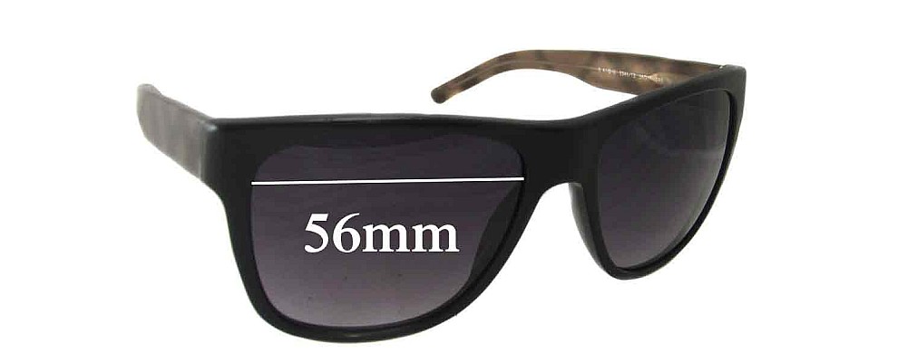 Sunglass Fix Replacement Lenses for Burberry B 4112 - 56mm Wide