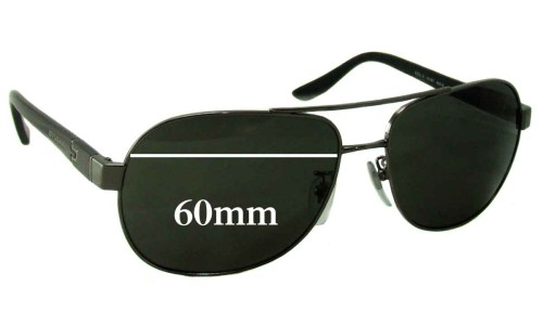 Sunglass Fix Replacement Lenses for Bvlgari 5023 - 60mm Wide 