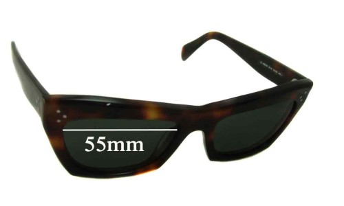 Sunglass Fix Replacement Lenses for Celine CL 41802/S - 55mm Wide 