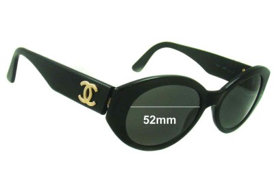 Chanel 03517 Replacement Lenses 52mm wide 