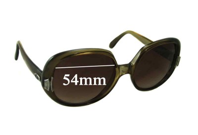 Christian Dior Optyl Replacement Lenses 54mm wide 