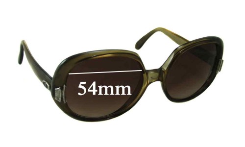 Sunglass Fix Replacement Lenses for Christian Dior Optyl - 54mm Wide 