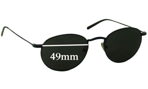 Sunglass Fix Replacement Lenses for Club Monaco CM7507 - 49mm Wide 