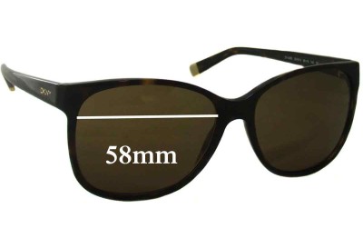 DKNY DY4085 Replacement Lenses 58mm wide 