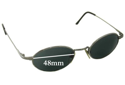DKNY DY7202S Replacement Lenses 48mm wide 