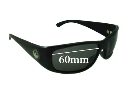 Dragon Dusk Replacement Lenses 60mm wide 