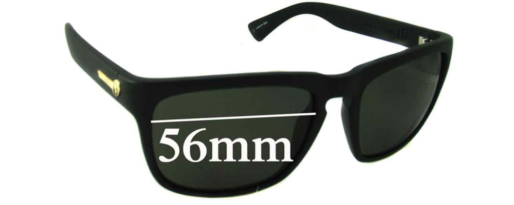 Sunglass Fix Replacement Lenses for Electric Knoxville - 56mm Wide
