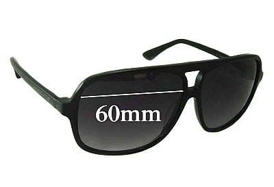 Gasoline Gasoline Replacement Lenses 60mm wide 