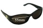 Sunglass Fix Lentes de Repuesto para Gucci GG2456/N/S - 55mm Wide 