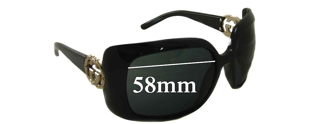 Gucci GG 3034/S Replacement Sunglass Lenses - 58mm wide