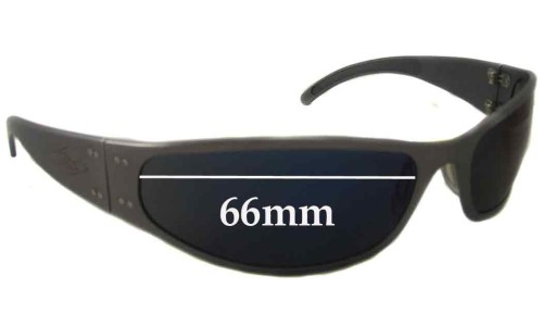 Sunglass Fix Lentes de Repuesto para Liquid Eyewear Liquid Eyewear - 66mm Wide 