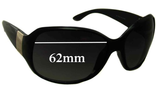 Sunglass Fix Replacement Lenses for Next FS219 - 62mm Wide 