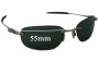Sunglass Fix Replacement Lenses for Oakley Why 8.1 - 55mm Wide 