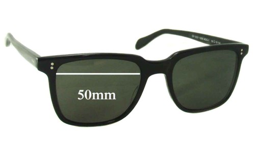 Sunglass Fix Replacement Lenses for Oliver Peoples OV5031 - 50mm Wide 