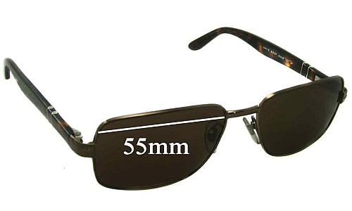 Sunglass Fix Replacement Lenses for Persol 2347-S - 55mm Wide 