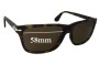 Sunglass Fix Replacement Lenses for Persol 3026-S - 58mm Wide 