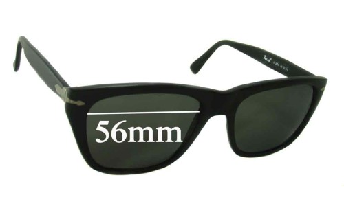 Sunglass Fix Replacement Lenses for Persol Ratti 40401 - 56mm Wide 