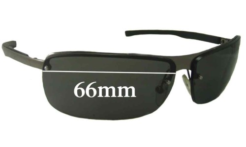 Sunglass Fix Replacement Lenses for Police S2869 - 66mm Wide 