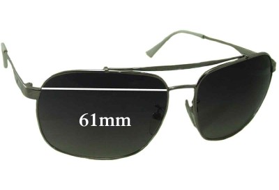Police S8401N Replacement Lenses 61mm wide 