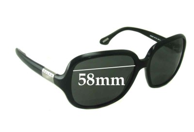 Ralph Lauren RA 5149 Replacement Sunglass Lenses - 58mm wide 
