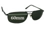 Sunglass Fix Replacement Lenses for Ray Ban RB3147 - 60mm Wide 