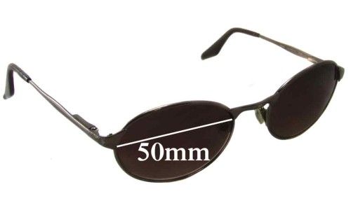 Sunglass Fix Replacement Lenses for Ray Ban RB3002 Highstreet - 50mm Wide 