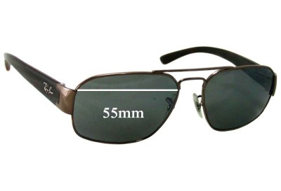 Ray Ban RB3427 Replacement Lenses 55mm wide 