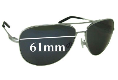 Revo 3087 Replacement Lenses 61mm wide 