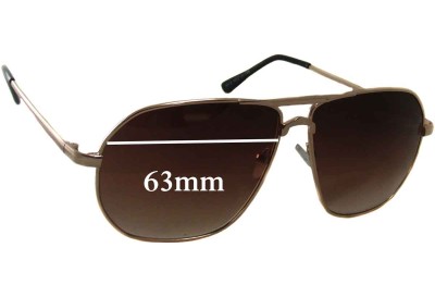 Rorgge 6812 Replacement Lenses 63mm wide 