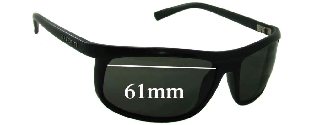 Sunglass Fix Replacement Lenses for Serengeti Velino - 61mm Wide