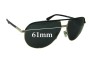 Sunglass Fix Replacement Lenses for Tom Ford Cole TF285 - 61mm Wide 