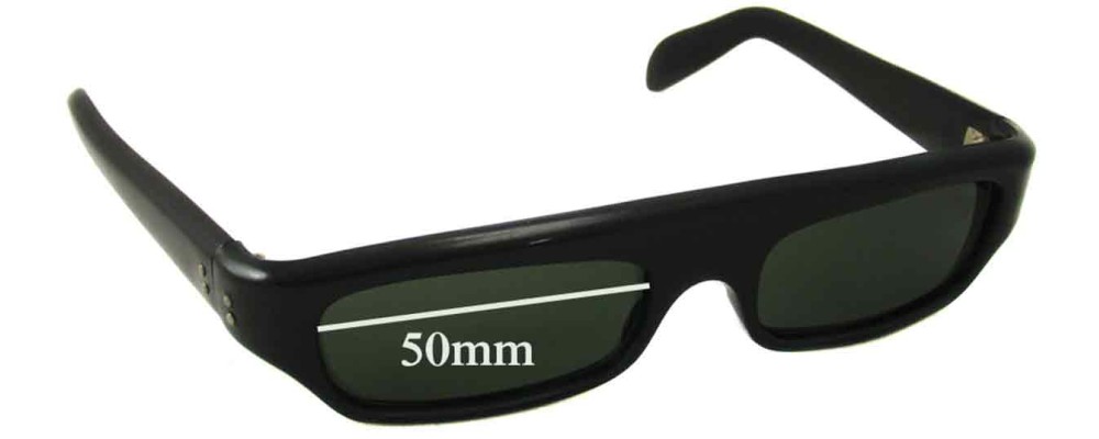 Unknown Italy Replacement Sunglass Lenses - 50mm Wide