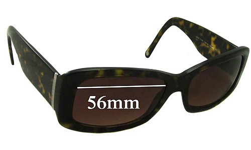 Sunglass Fix Replacement Lenses for Versace MOD 4146 - 56mm Wide 