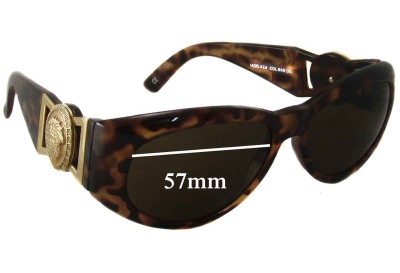Versace MOD 424 Replacement Lenses 57mm wide 