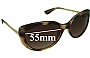 Sunglass Fix Replacement Lenses for Vogue VO2731-S - 55mm Wide 