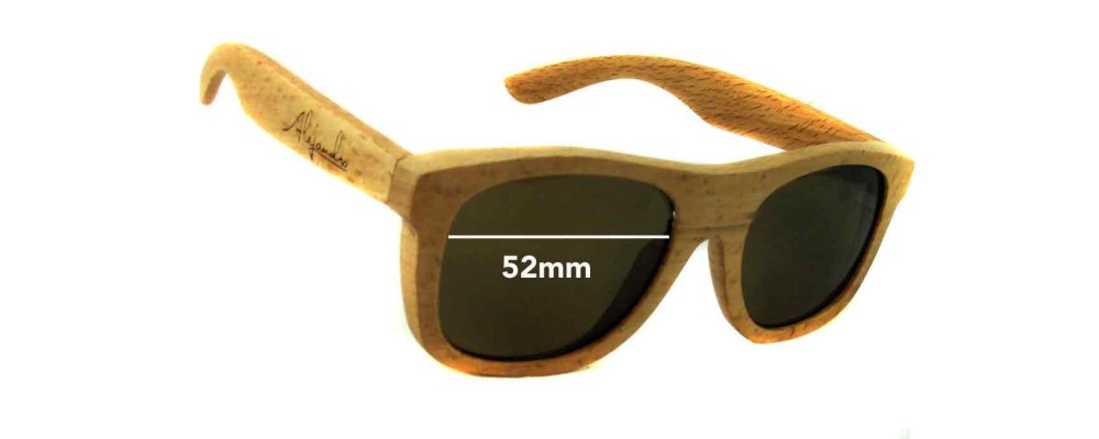 Alejandro Eyewear Model 1 Replacement Sunglass Lenses