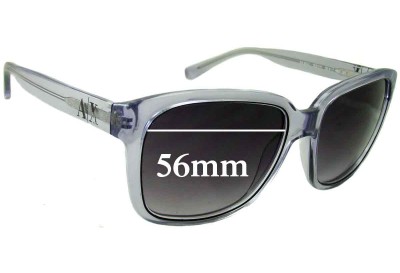 Armani Exchange AX 4002 Replacement Lenses 56mm wide 