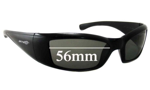 Arnette RAJ1586AA Replacement Sunglass Lenses 56mm wide 