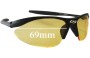 Sunglass Fix Lentes de Repuesto para BBB 4212 - 69mm Wide 