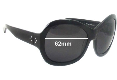 Blinde Rollercoaster Replacement Lenses 62mm wide 