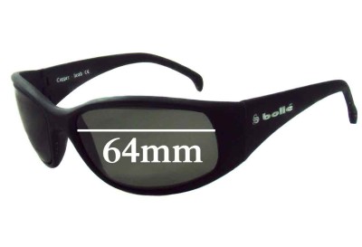 Bolle Copper-Head Replacement Sunglass Lenses - 64mm Wide 