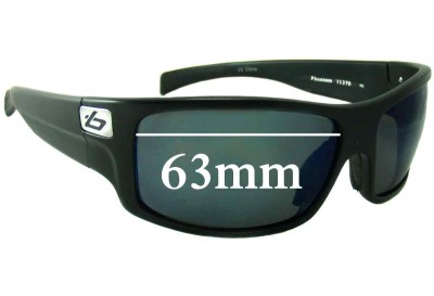 Bolle Phantom Replacement Sunglass Lenses - 63mm Wide 