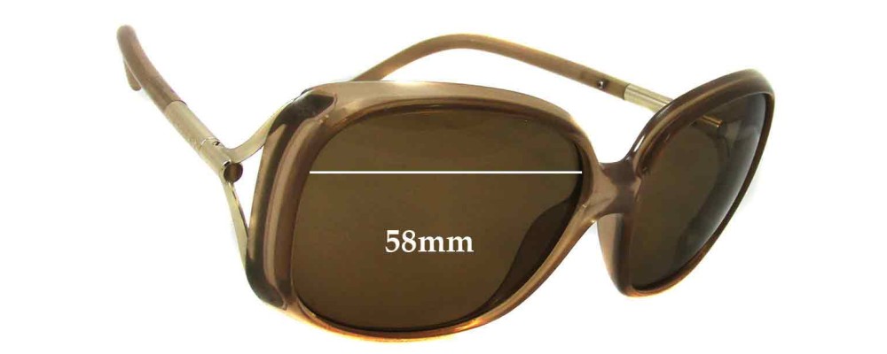 Sunglass Fix Replacement Lenses for Burberry B 4068 - 59mm Wide