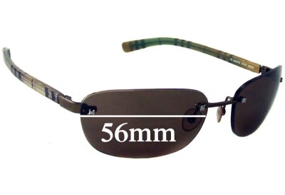 Burberry B9441/S Replacement Sunglass Lenses - 56mm Wide 