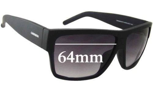 Sunglass Fix Replacement Lenses for Carrera 50 - 64mm Wide 