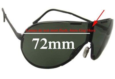 Carrera 5629 Replacement Lenses 72mm wide 