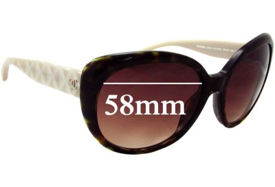 Chanel 5184 Replacement Lenses 58mm wide 