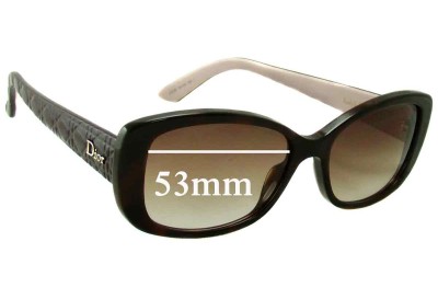 Christian Dior LadyInDior2 Replacement Lenses 53mm wide 